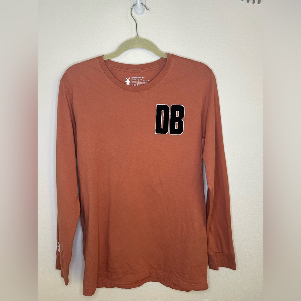 Dutch Bros Longsleeve Orange 'Stay You, Stay True, Stay Dutch'